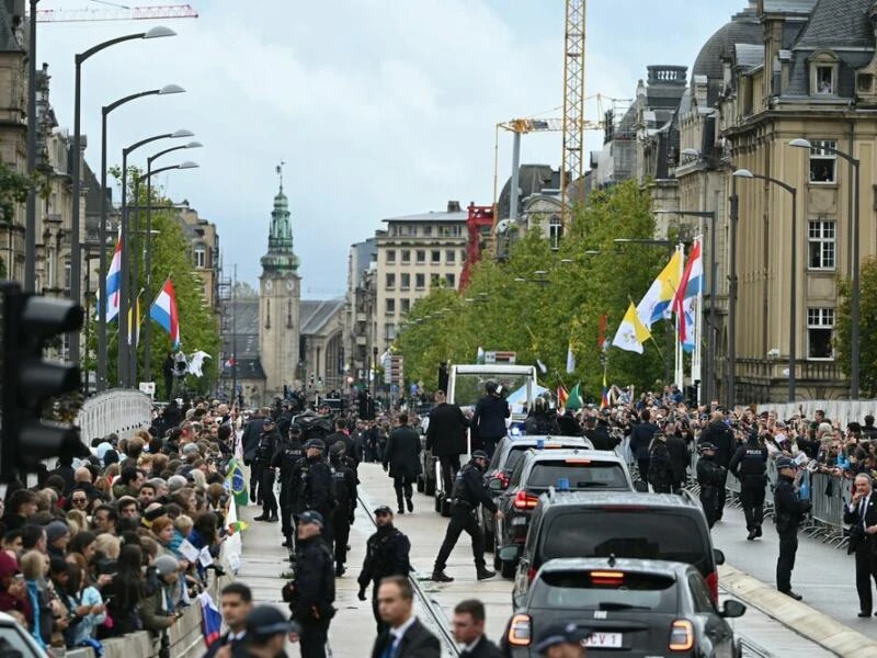 Papst Franziskus besucht Luxemburg