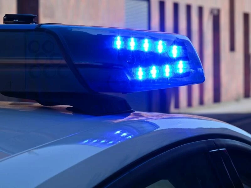 Polizeistreife im Einsatz