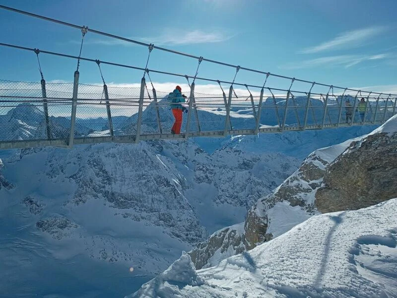 Der Cliff Walk auf dem Titlis