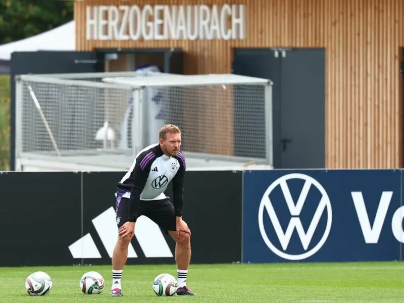 Fußball - Training Nationalmannschaft