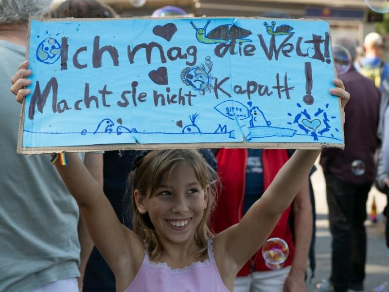 Aufruf zum Klimastreik von Fridays for Future - Frankfurt/Main