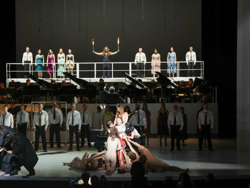 Fotoprobe «Trionfi» der Staatsoper Hamburg