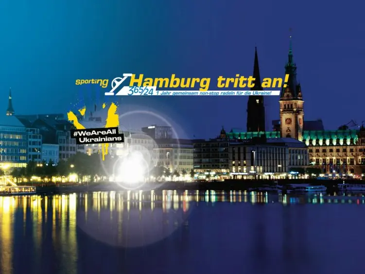 Fahrrad-Aktion für die Ukraine: Hamburg tritt an – und Du kannst mit dabei sein!