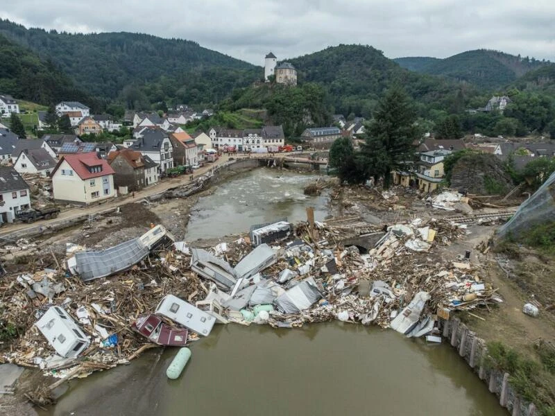 Nach der Flutkatastrophe im Ahrtal