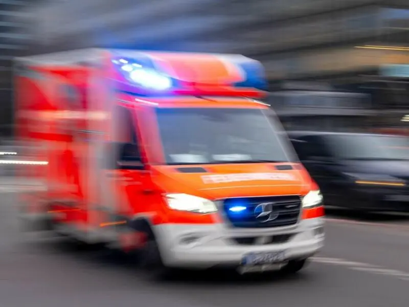 Krankenwagen im Einsatz - Archiv