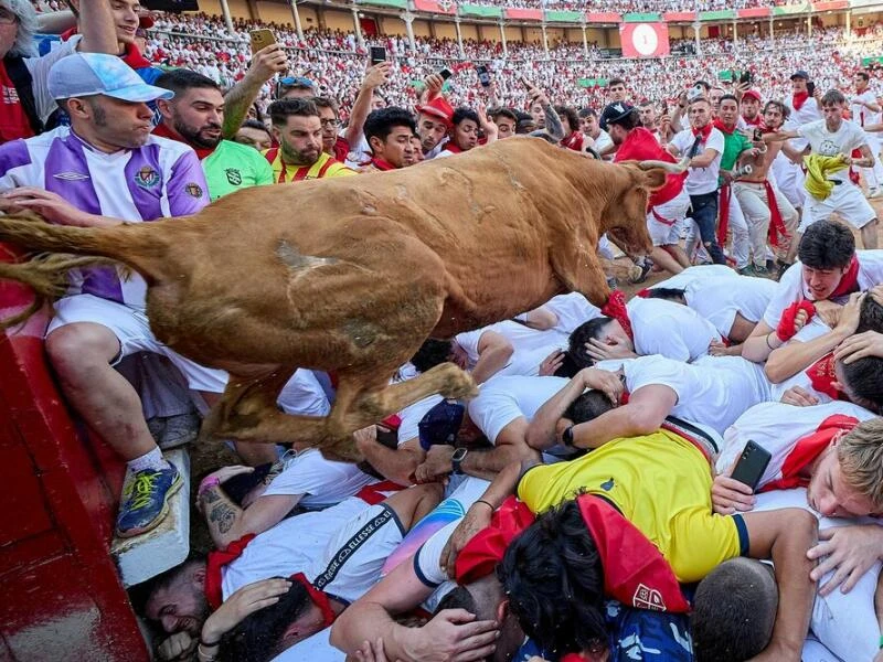 «Sanfermines»-Fest in Pamplona