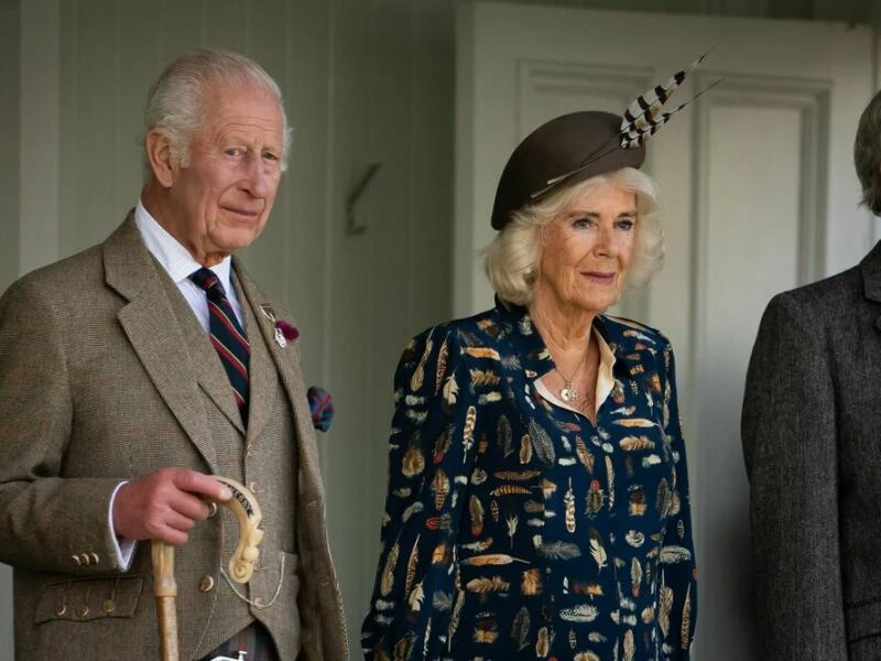 König Charles III. und Königin Camilla