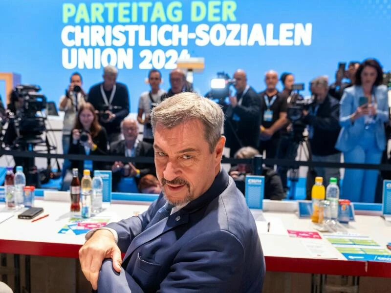 Beginn Parteitag CSU