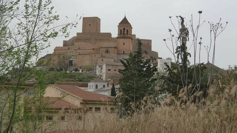 Die Burg des Calatravaordens in Alcaudete