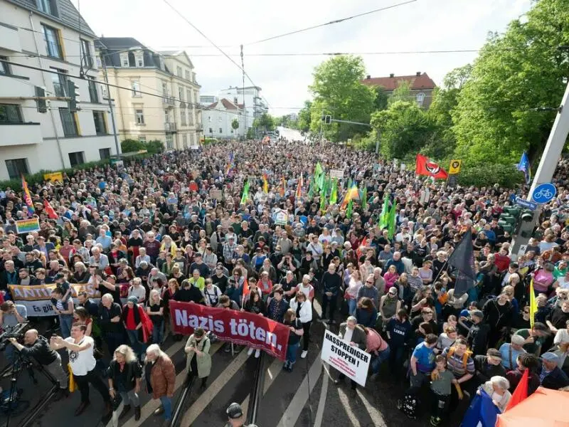 Demo in Dresden