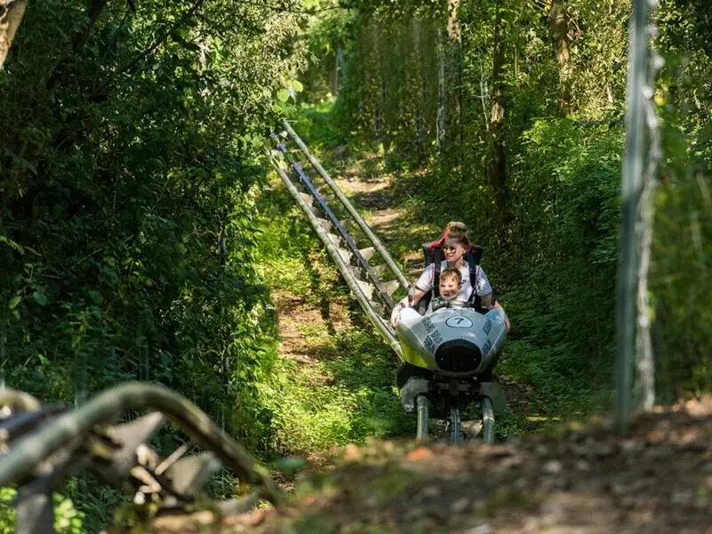 Natur-Bobbahn im Kienbergpark