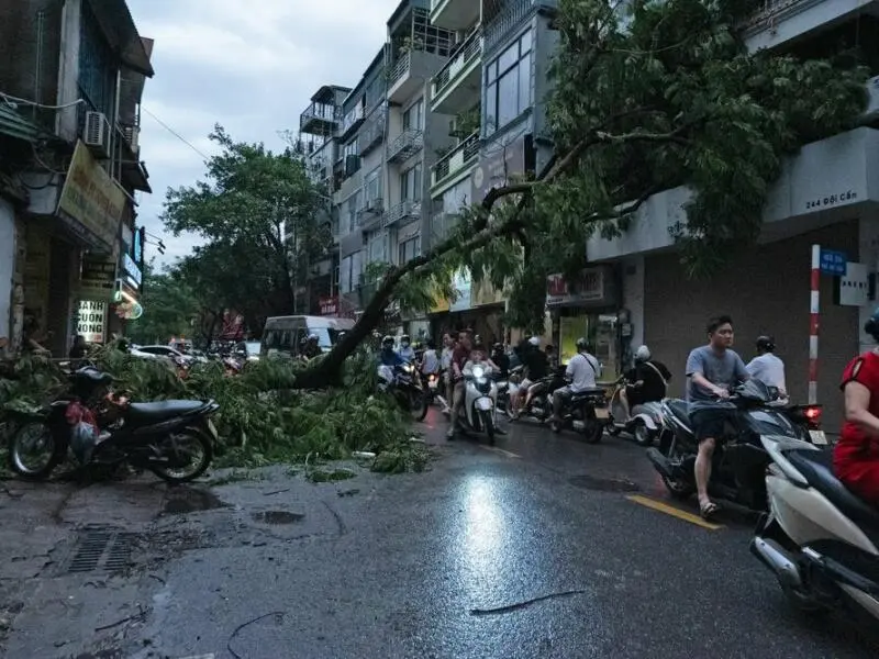 Taifun «Yagi» in Vietnam