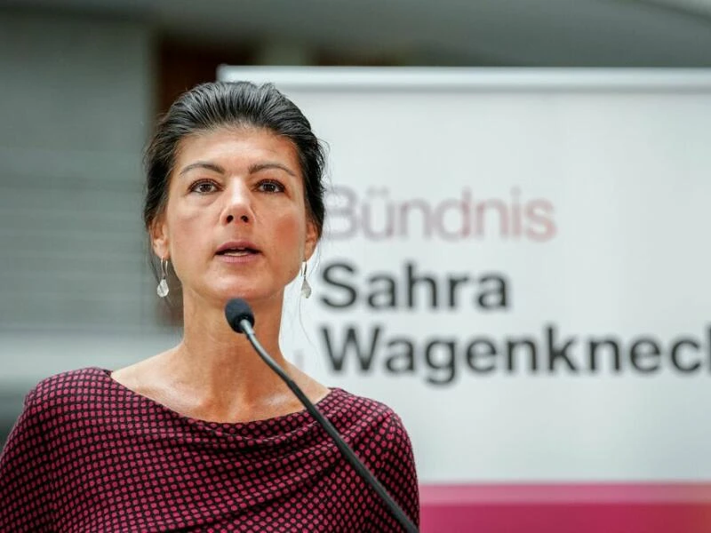 Sahra Wagenknecht vom Bündnis Sahra Wagenknecht