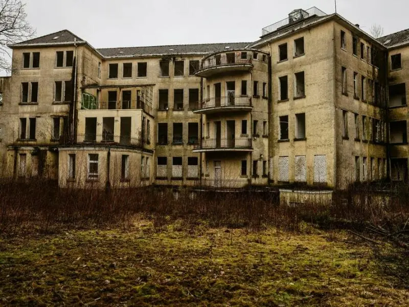 Ruine der ehemaligen Tuberkulose-Heilanstalt Aprath