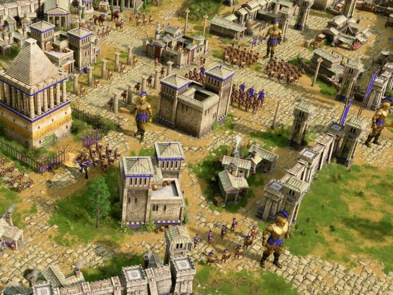 Screenshot vom Spiel «Age of Mythology: Retold»