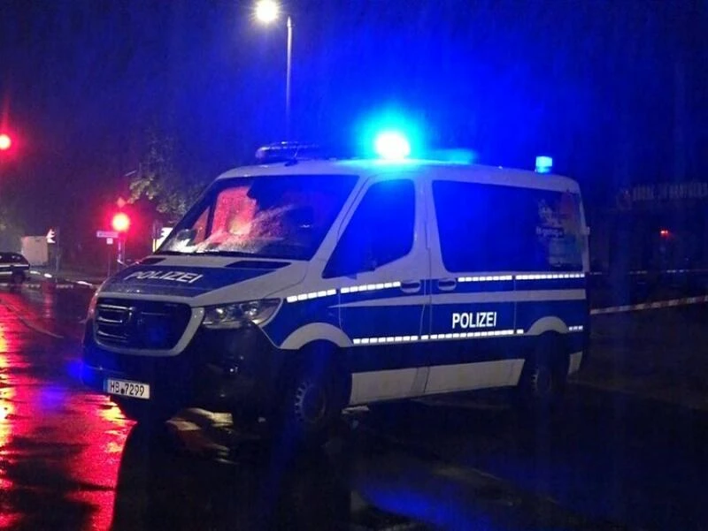 Auseinandersetzung vor Klinik in Bremen