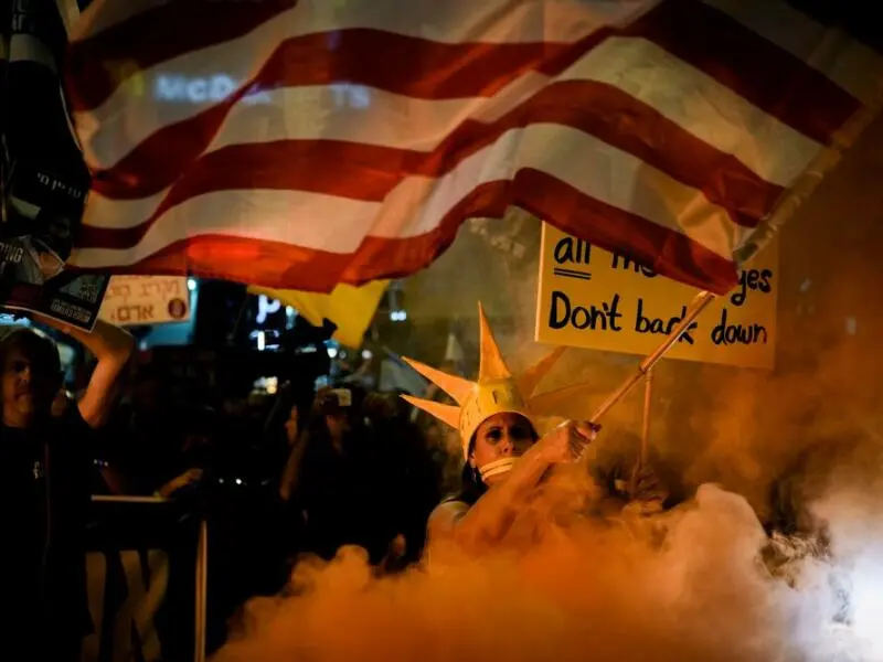 Nahostkonflikte - Proteste in Tel Aviv