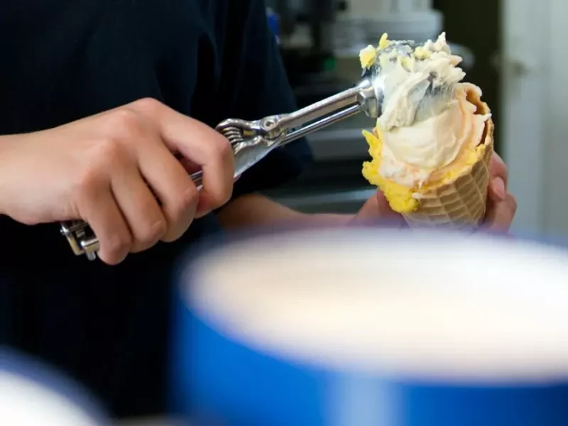 Ferienjob in der Eisdiele