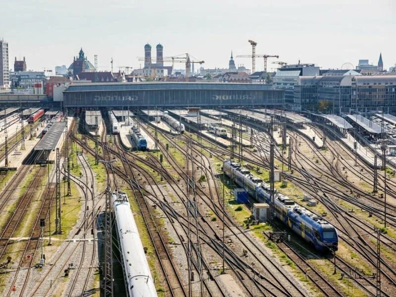 PK von Bahn und Polizei zum Oktoberfest