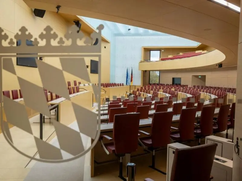 Plenarsaal bayerischer Landtag