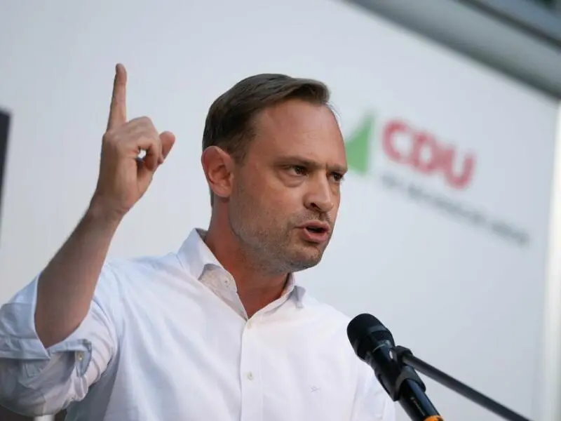 Wahlkampf CDU in Sachsen