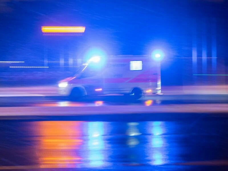 Krankenwagen im Einsatz