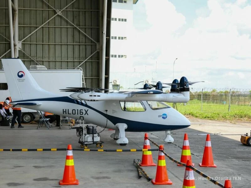 Fliegende Taxis in Indonesien