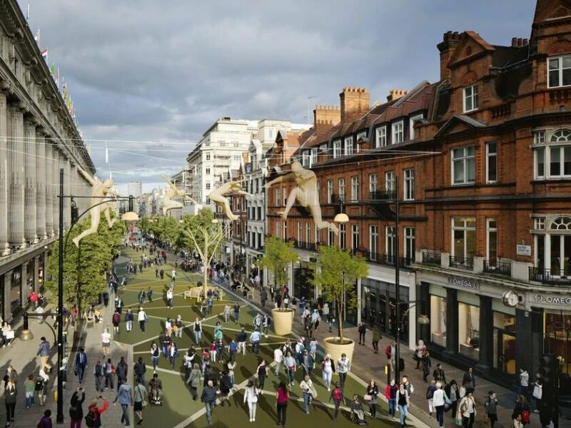 Londoner Oxford Street soll Fußgängerzone werden