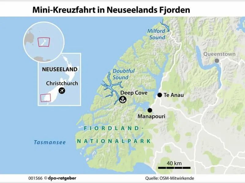 Mini-Kreuzfahrt in Neuseelands Fjorden