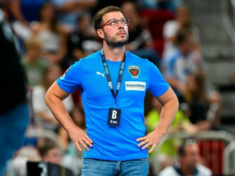 Füchse-Trainer Jaron Siewert