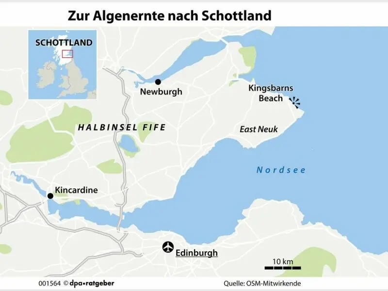 Schottland: Halbinsel Fife