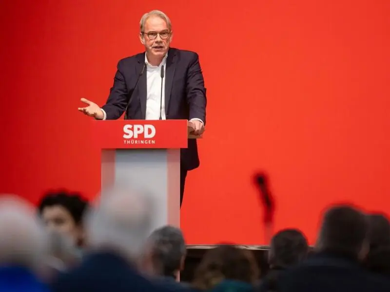 Thüringens SPD-Chef und Innenminister Georg Maier