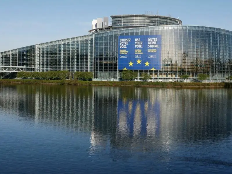 Vor der Europa-Wahl - EU-Parlament in Straßburg