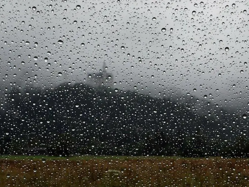 Regen in Südbayern