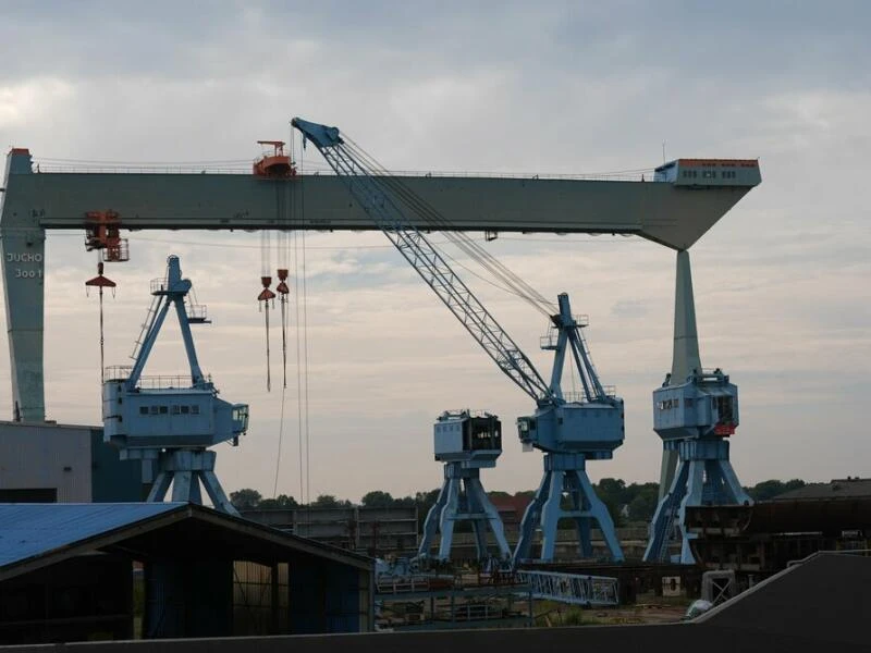 Kräne der Sietas-Werft unter Denkmalschutz gestellt