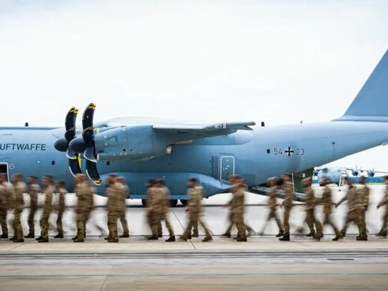 Rückkehr deutscher Soldaten aus dem Niger