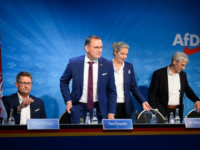 Nach der Landtagswahl in Brandenburg - AfD