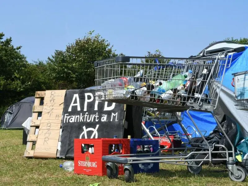 Punk-Protestcamp 3.0 auf Sylt