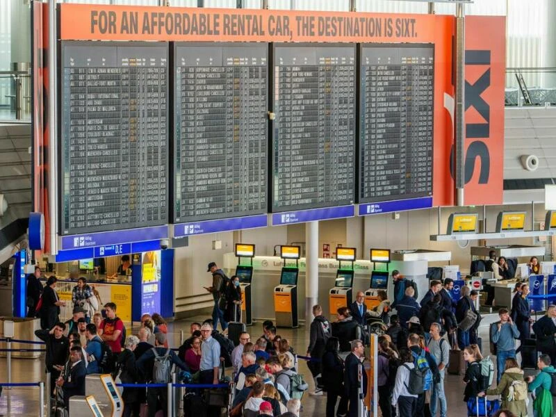 Erhebliche Verzögerungen und Ausfälle am Flughafen Frankfurt