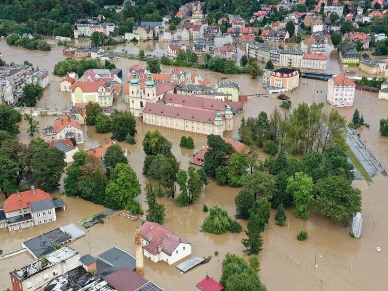 Hochwasser in Polen