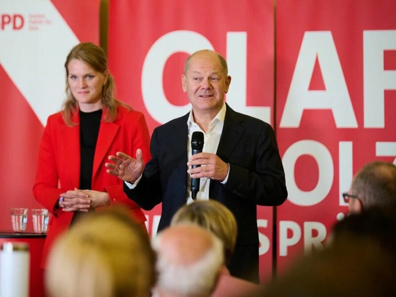 Olaf Scholz auf Sommerreise