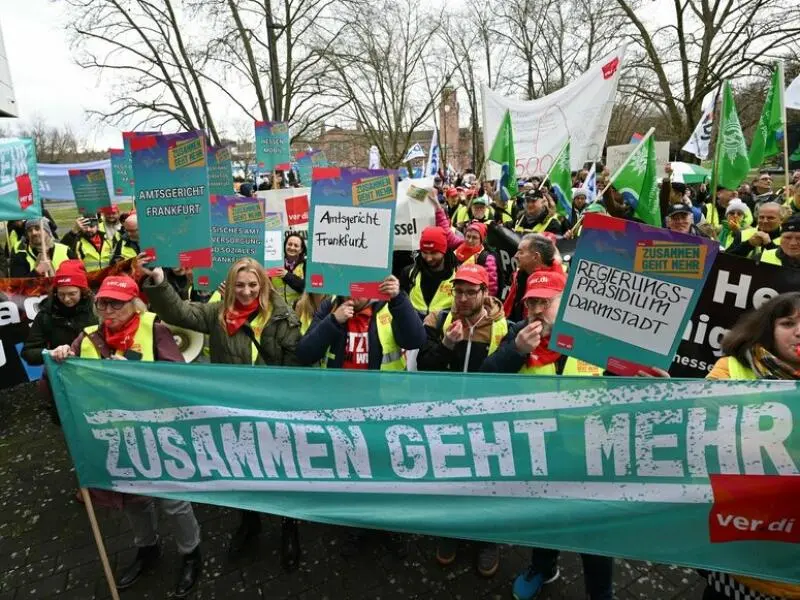 Tarifverhandlungen für öffentlichen Dienst in Hessen