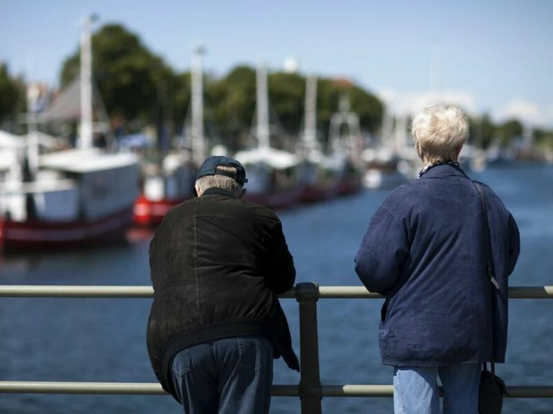 Senioren in Warnemünde