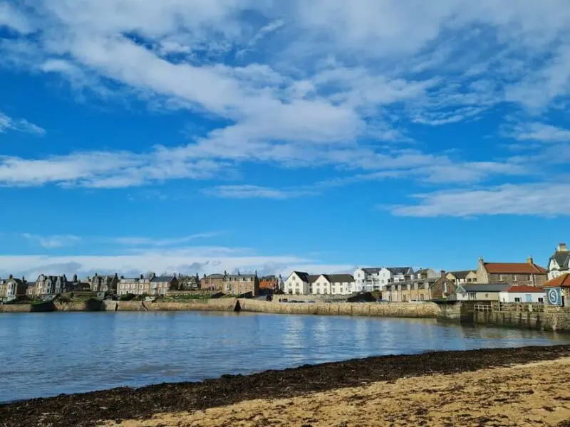 Küstenortschaft Elie am Coastal Fife Walk