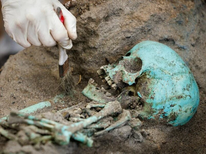 Pestfriedhof aus dem 17. Jahrhundert in Nürnberg