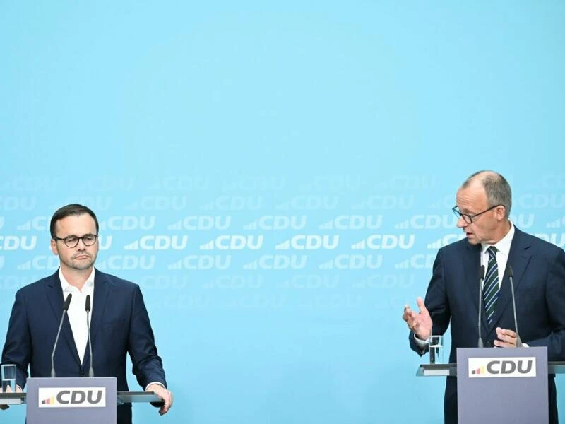 Nach der Landtagswahl in Brandenburg - CDU Pressekonferenz