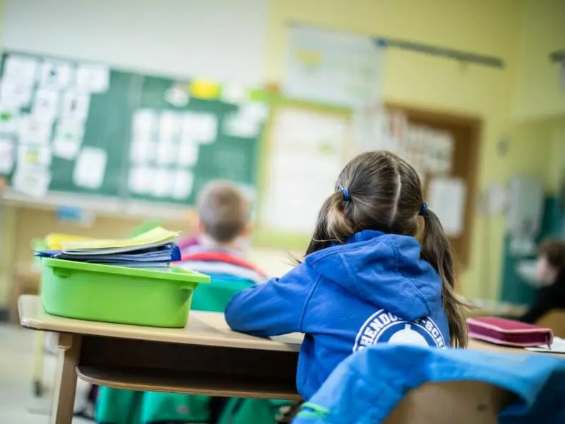 Schüler in einer Grundschule