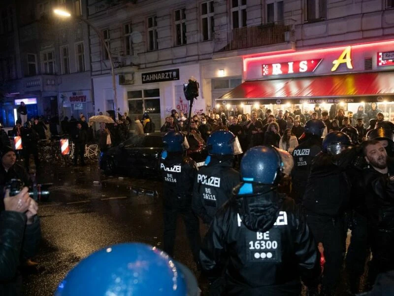 Demonstration in Berlin nach Terrorangriff auf Israel