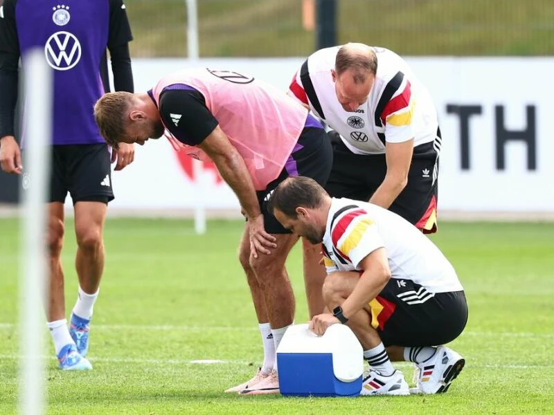 Fußball - Training Nationalmannschaft