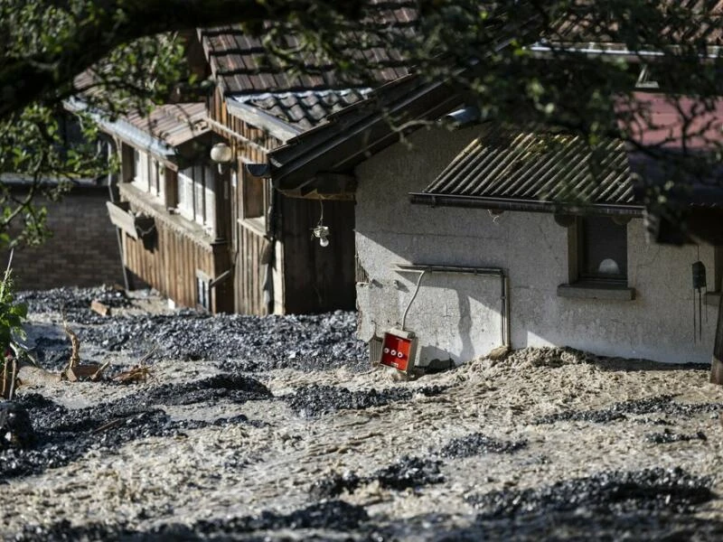 Unwetter in Brienz